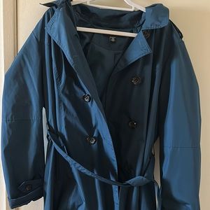 Trench/Rain Coat Blue XXL